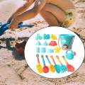 18 Pieces Beach Sand Toys Set Sand Castle Sandbox Toys for Party Favors Kids.
