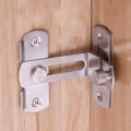 Locks Latch with Screws High Hardness Safe Door Bolt Lock. 