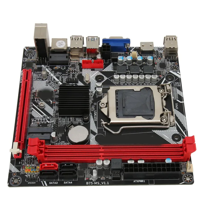LGA%201155%20Motherboard,%20WiFi%20M.2%20B75%20MS%20Motherboard%20HD%20Multimedia%20Interface%20USB3.0%20Support%20DDR3%20Memory%20SATA3.0%20Replacement%20for%20Home%20Entertainment%20-%20Image%202