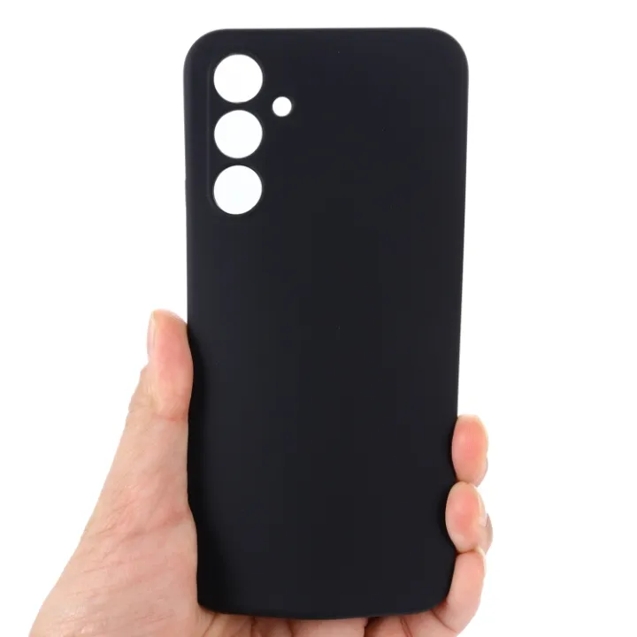 Premium%20Silicone%20Matte%20Soft%20Phone%20Case%20-%20Black%20For%20Samsung%20Galaxy%20A54%20-%20Image%203