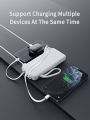 Ven-Dens VD-PB058 10000mAh Power Bank – Built-in Charging Cable | High-Quality Battery. 