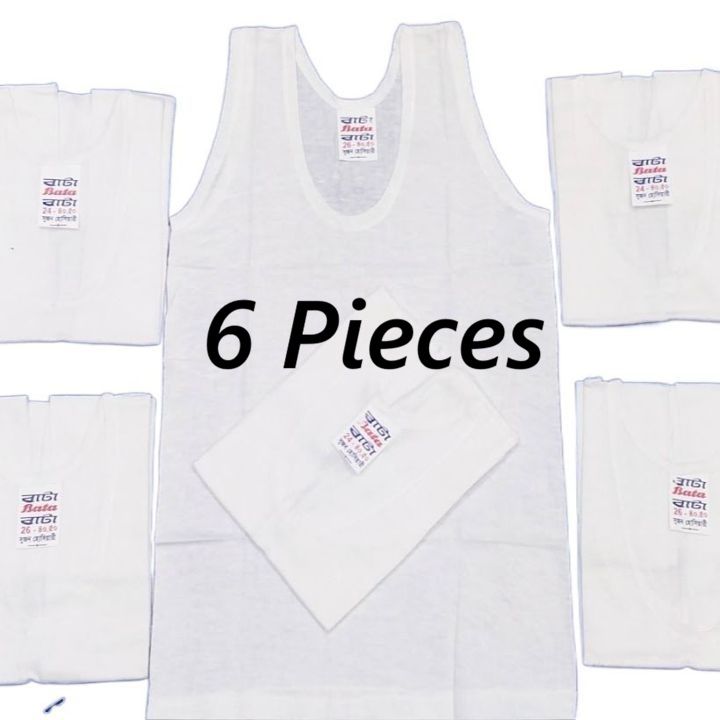 6%20Pieces%20White%20Color%20Sando%20Ganji/Tank%20Top%20For%20Kids%200-3%20years%20-%20Image%205