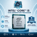 Intel Core i5 10th Gen Processor (i5-10400 / i5-10500 / i5-10505) - 6 Cores & 12 Threads - LGA1200 Socket. 