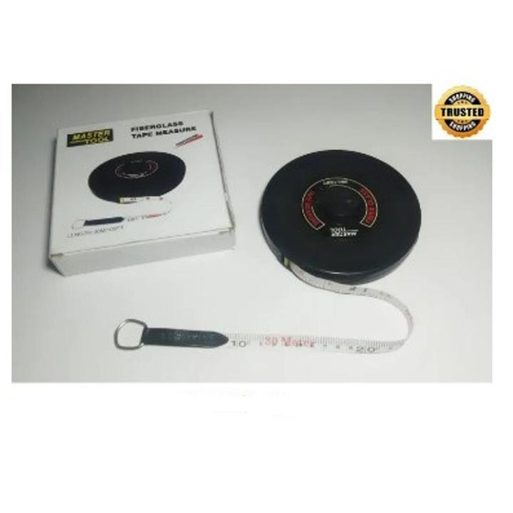 Measuring Tape 30 Meter / Master Tape / Measurement Tape / Glass Tape 100 Feet / ১০০ ফিট মেজারমেন্ট টেপ