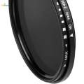 （NEW）ND2 to ND400 Slim Fader Variable Adjustable ND Filter Optical Glass 37mm. 
