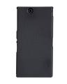 Sony Xperia Z Ultra XL39H Super Frosted Shield Back Case - Black. 
