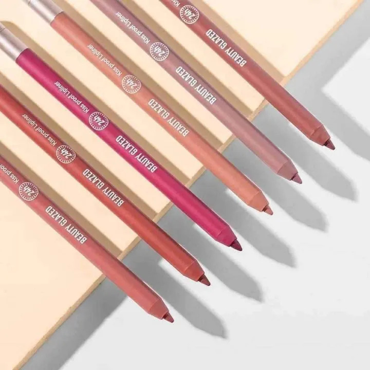 BEAUTY%20GLAZED%20Waterproof%20Matte%20Lip%20Liner%20Pencil%20For%20Lips%20Eyeliner%20Blush%20Smooth%20Easy%20To%20Wear%20Long%20Lasting%20Lip%20Glaze%20Pen%20Sketch%20Dye%20Tint%20Lipstick%20Lip%20Makeup%20-#B108%20SANGRIA%20RED%20-%20Image%203