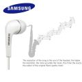 Samsung 3.5mm Earphones EHS64 Wired with Mic For Android IOS Smart Phones In Ear Earbuds. 