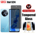 Itel S24 Tempered Glass For Itel S24 S23 A70 P55 Plus P55+ P55T 5G 4G Privacy Anti Blue Light Ray Protective Glass Film Screen Protector. 