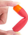 6PCS Mega for Nerf 9.5cm Red Rifle Darts Mega Foam Big Hole Head for N-Strike Mega Series. 