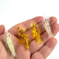 10Pcs 4cm Artificial Soft Shrimp Lure Worm For Fishing Bait Hook Crankbait Lures Creek.