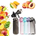 Air Up Flavored Water Bottle Scent Water Cup 3 Free Pods！Flavored Sports Water Bottle For Outdoor Fitness With Straw Flavor Pod. 