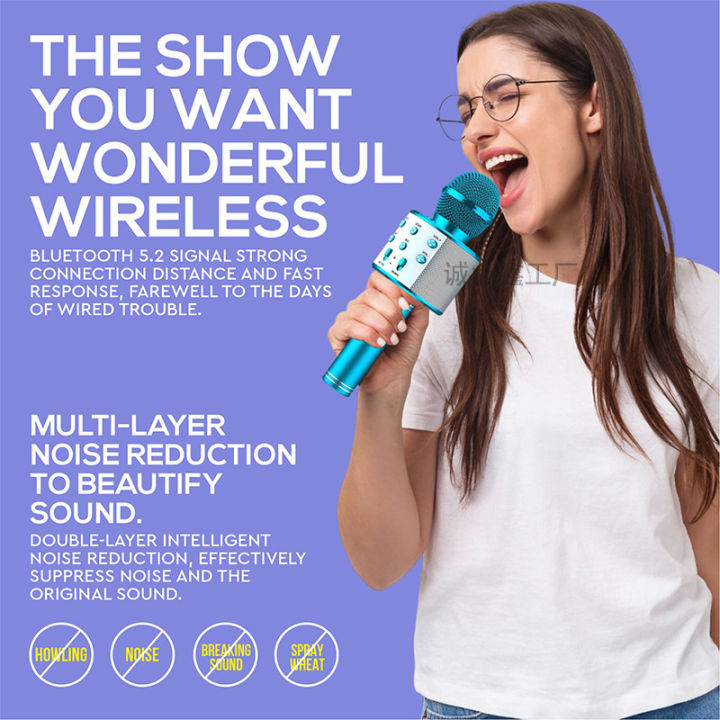 Wireless%20Bluetooth%20Karaoke%20Microphone,%205-in-1%20Portable%20Handheld%20Mic%20Speaker%20for%20All%20Smartphones,Gifts%20for%20Girls%20Kids%20All%20Age%20-%20Image%205