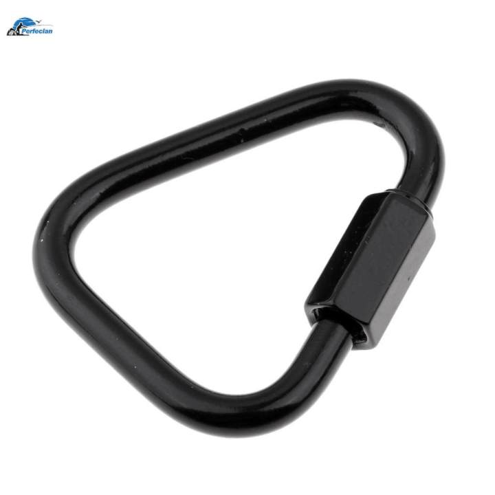 Triangle%20Stainless%20Steel%20Carabiner%20Outdoor%20Camping%20Keychain%20Quick%20Link%206mm%206mm%20-%20Image%207