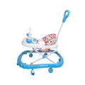 Happy Walker - Cyan Blue & White. 