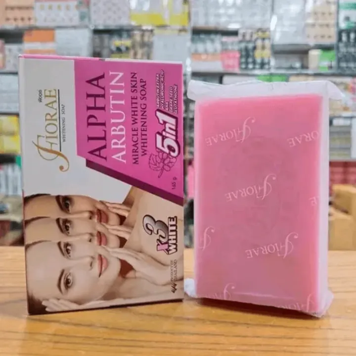 FIORAE%20ALPHA%20ARBUTIN%20Miracle%20Whitening%20Soap-165%20Gram%20(Thailand)%20-%20Image%203