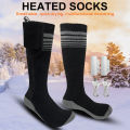 Unisex Heated Socks With USB Thermal Insulated Socks Winter Electric Heating Socks Outdoor Spots Heated Boot Camping Skiing Sock.