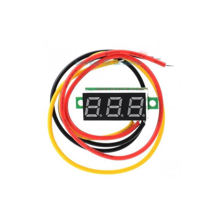 Dc 0 To 100 V Digital Dc Voltmeter For Diy Work - Multimeter