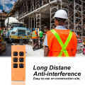 【Be worth】 433Mhz 3000 Meters Long Distance Universal High Power 2/4/6CH RF Remote Control 1527 Learning Code Remote Control.