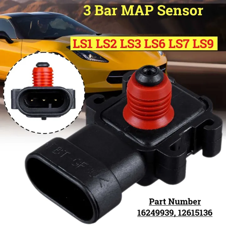 3%20Bar%20Air%20Intake%20Pressure%20MAP%20Sensor%20for%20Chevrolet%20galacticado%20Suburban%20Cadillac/GMC%20LS1%20LS3%20LS6%20LS7%20LS9%20LQ4%20LY6%2012615136%20-%20Image%202