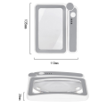 【100%-New】 Lighted Magnifier for Close Work 3.5X LED Illuminated Rectangular Magnifier.
