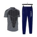 Stylist Printed  Half Sleeve T-Shirt & Full Pant  ( Set )for Men. 