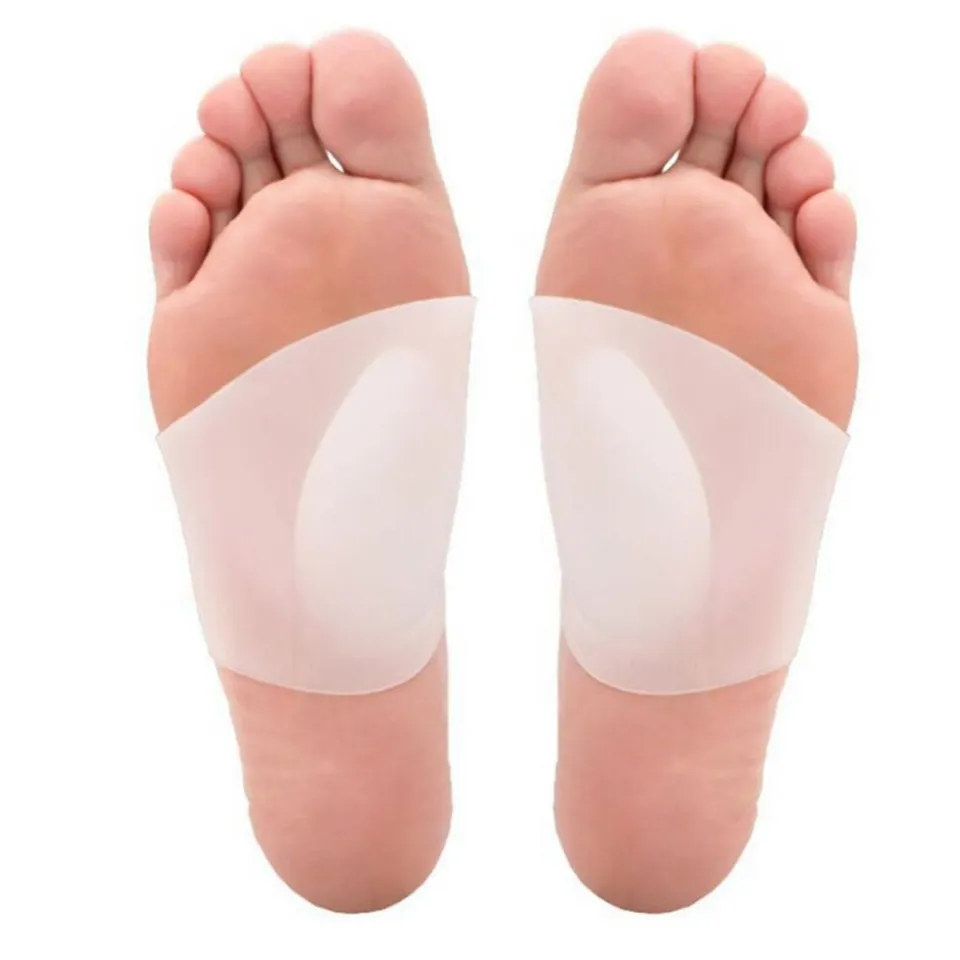 Pair Foot Arch Support Flat Foot Insoles For Flat Feet