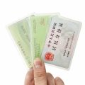 10/5 Pcs Transparent PVC Card Holder, Safe from Damage/Scratch.
