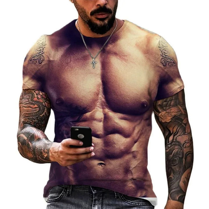 Sexy%20muscle%20men%20T%20shirt%203D%20printed%20tee%20shirts%20for%20men%20clothing%20oversized%20cool%20short%20sleeve%20fashion%20tops%20tee%20ropa%20hombre%20camiseta%20-%20Image%206