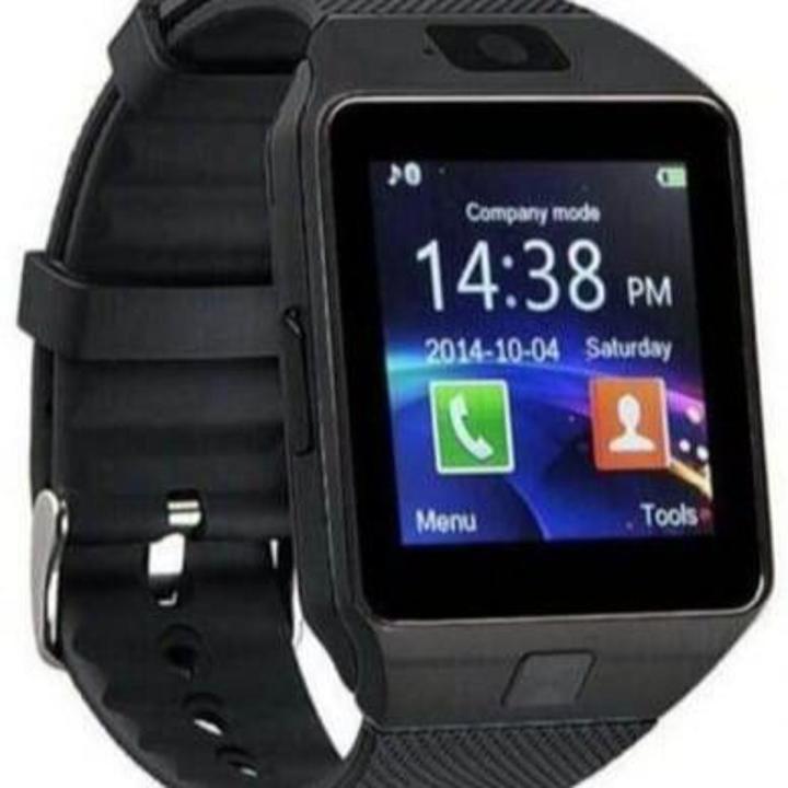 Premiumav DZ09 32GB Memory Card and SIM Slot Smartwatch For Unisex ,Black Smart Watches