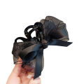 Black Mesh Bow Grab Hair Clips Women'S Hair Accessories Hairpin For Back Of Head SUPER BABY.