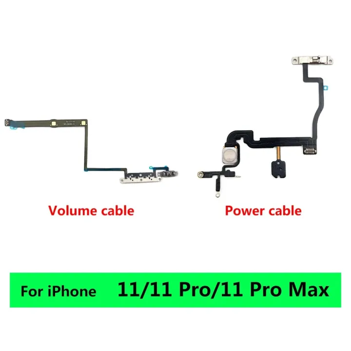 NEW%20Repair%20Side%20Power%20ON/OFF%20Key%20Flex%20Cable%20For%20IPhone%2011%2012%20Pro%20Max%2012%20mini%20Volume%20Switch%20Button%20Ribbon%20-%20Image%206