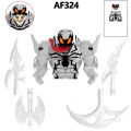 AF321-AF326 Marvel Venom Assemble Movable Doll RIOT CARNAGE Symbiote Mini Action Figure Building Block Model Kids Birthday Gifts Superman. 