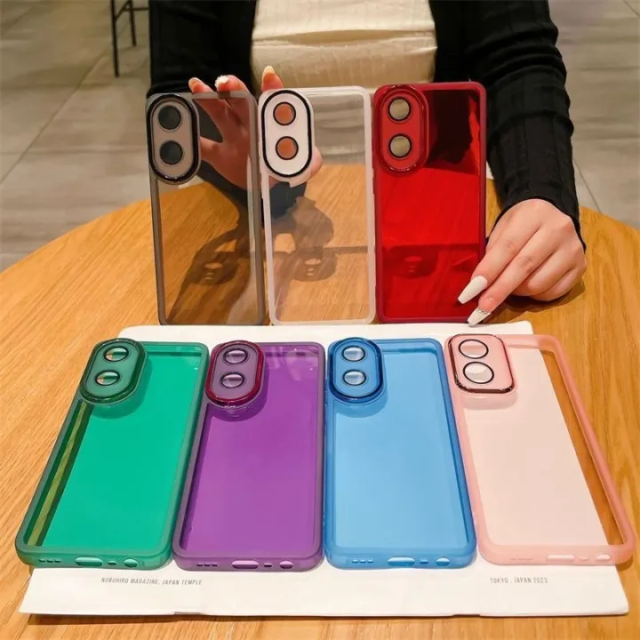 OPPO%20A60%204G%20OPPOA60%20A%2060%20Clear%20Shockproof%20Case%20with%20Camera%20Lens%20Protector%20Film%20Shockproof%20Phone%20Back%20Cover%20Casing%20-%20Image%202