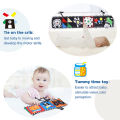High Contrast Black and White Double Sided Cloth Books Sensory Toys Baby Toys 0 12 Months Newborn Crib. 