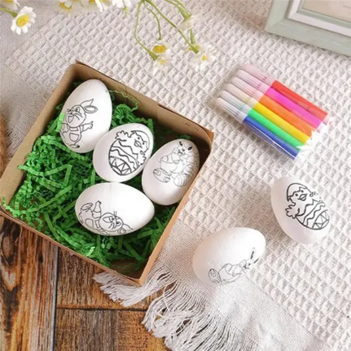 6%20Pcs%20Easter%20DIY%20Hand-Painted%20Eggs%202024%20Cartoon%20Eggs%20Children'S%20Handmade%20Gift%20Easter%20Egg%20Painting%20Kit%20-A%20-%20Image%203