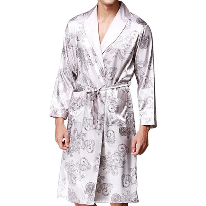 Fashion%20Men%20Satin%20Chinese%20Style%20Big%20Dragon%20Kimono%20Embroidery%20Simulation%20Silk%20Bathrobe%20Pajamas%20Sleepwear%20Gown%20Bath%20Robe%20Nightwear%20-%20Image%203
