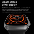 T900 Plus Smart Watch 2.19" Infinity Display Full Touch Bluetooth Call Sports Sleeping Monitoring Smartwatch - T900PSW. 
