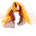 160*50cm Gradient Fashion Chiffon Scarf Women's Long Wraps and Shawls Lady Spring Autumn Scarves Bandana Hijab Stoles.