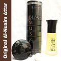 Al Nuaim Black Musk Roll On Attar Non Alcoholic Long Lasting Perfume - 6ml. 