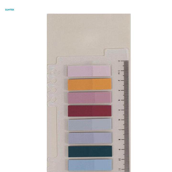 Colorful%20Index%20Tabs%20Aesthetic%20with%20Ruler%20Writable%20120Pcs%20Classification%20Repositionable%20Sticky%20Notes%20Notepad%20for%20School%20Notebooks%20Office%20-%20Image%208