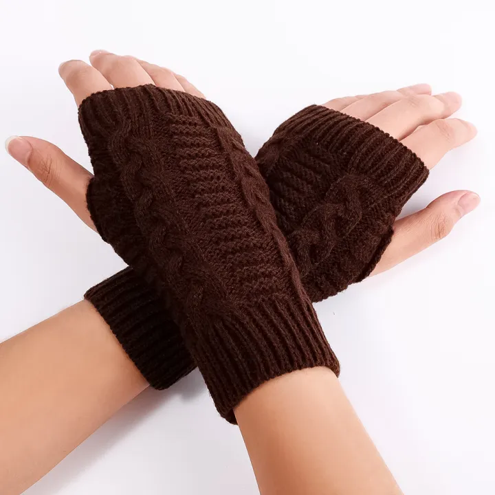 New%20Women%20Fashion%20Winter%20Fingerless%20Gloves%20Girl%20Warm%20Soft%20Wool%20Knitted%20Mittens%20Wrist%20Arm%20Hand%20Half%20Finger%20Elastic%20Short%20Gloves%201Pair%20-%20Image%209