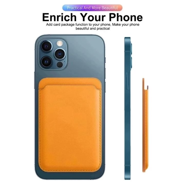 For%20Magsafe%20Magnetic%20Leather%20Card%20Clip%20For%20iPhone%2014%20Pro%20Max%2013%2012%20Pro%20Magnetic%20Wallet%20Card%20Holder%20Bag%20Phone%20Case%20Accessories%20-%20Image%204