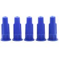 20Pcs Cylindrical Cone for Cartridge Caulking Spare Part Nozzle Spray Tip - 10Pcs 56Mm x 13Mm & 10Pcs 51Mm x 41Mm.