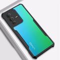 For Vivo V23 Pro Edge-Reinforced Shockproof Cushion Back Clear Hybrid Transparent Hard Cover Casing - Phone Back Cover (Back Case Cover For Smartphone).
