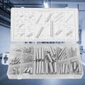 200 / set extension tension compression spring assortment metal spring kit metal tension spring replacement kit. 
