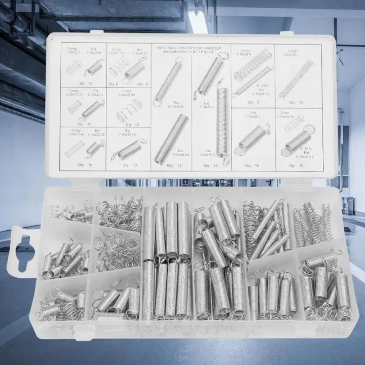 200%20/%20set%20extension%20tension%20compression%20spring%20assortment%20metal%20spring%20kit%20metal%20tension%20spring%20replacement%20kit%20-%20Image%203