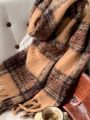 Maillard Women's High-Grade Scarf for Autumn and Winter 2023 New Shawl Dual-Use Students Warm-Keeping Korean Scarf. 