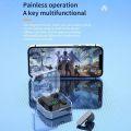 【FUPANG】Homel K30 TWS Wireless 5.3 Earbuds Handfree Call HIFI Noise Cancelling Waterproof Sport Headphones Mini Headsets with Transparent Charger Case.