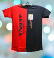 Men's Premium T Shirts black and red.